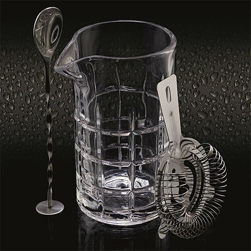 BarCraft Cocktail Mixing Set 500ml Glass - Image 2