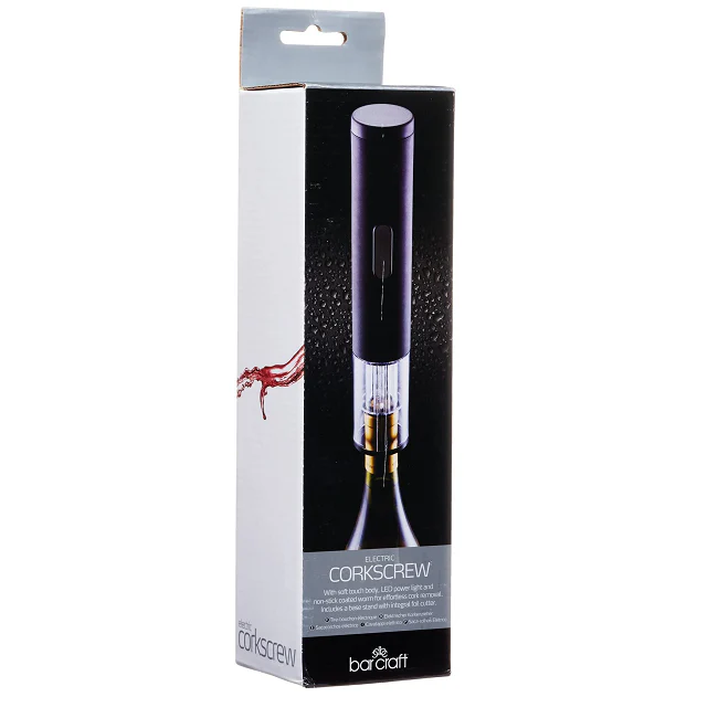 BarCraft Corkscrew Electric With Foil Cutter - Image 2