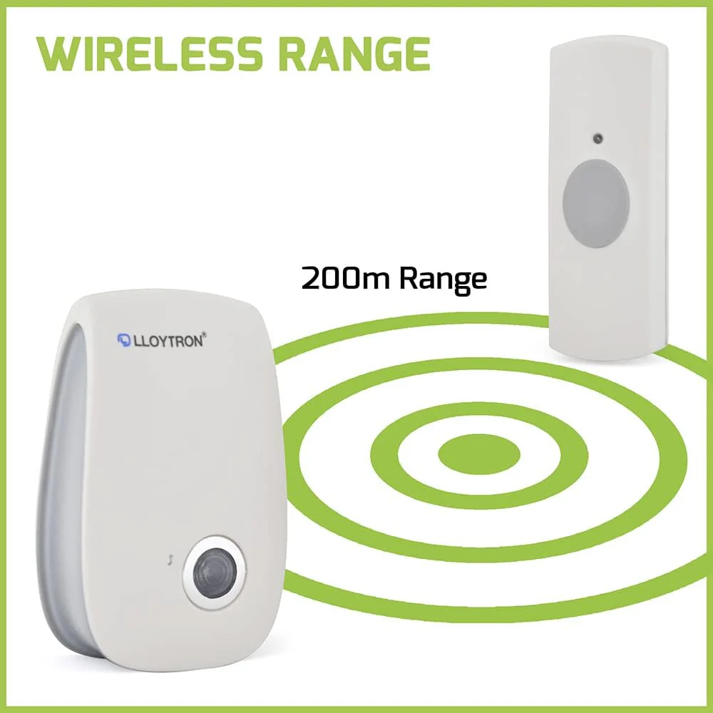 Wireless Doorbell Kit MIP3 - 32 Melody - Image 3