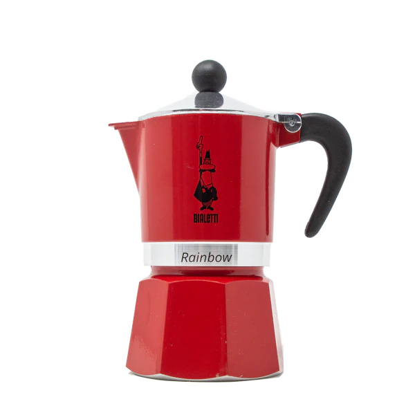 Bialetti Rainbow Red Coffee Maker - 1 Cup