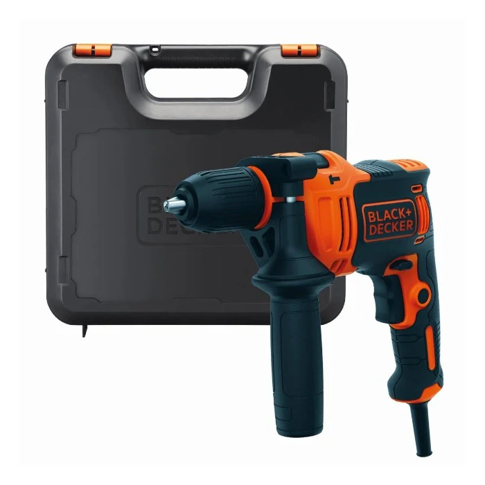 Black & Decker 710W Hammer Drill with Kitbox And Accessories - Image 2