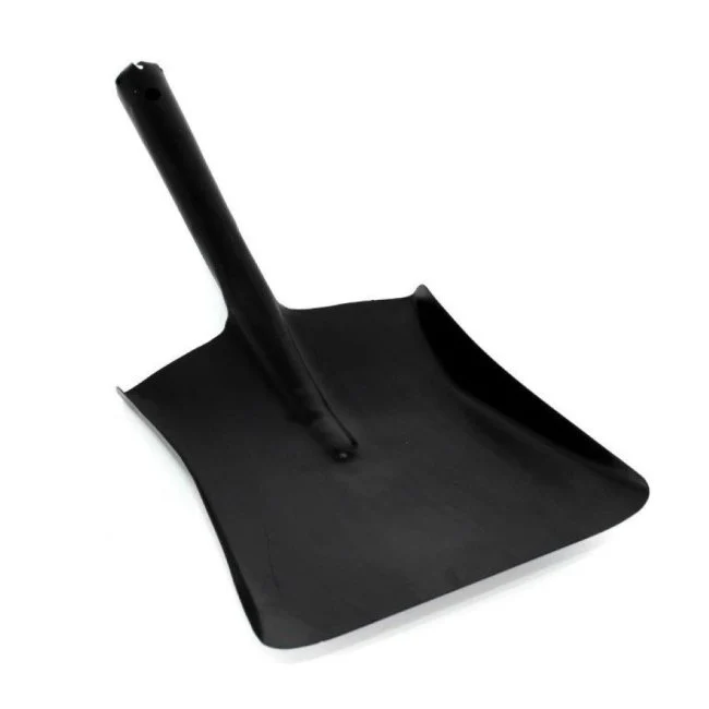 Black Metal Coal Shovel 9 Inch
