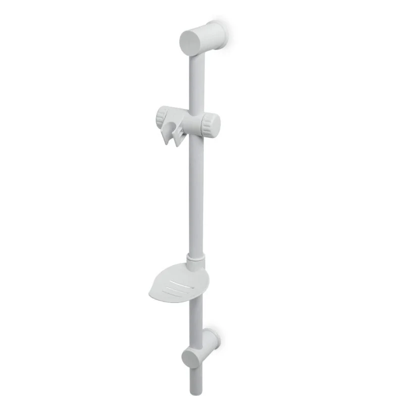 Blue Canyon Freeway Shower Riser Rail & Brackets - White