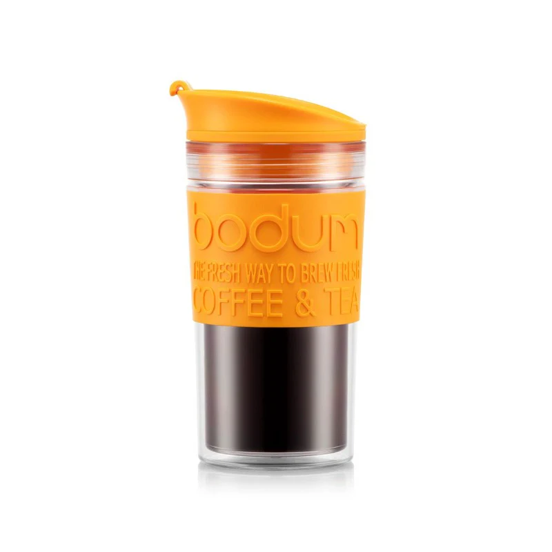 Bodum Insulated Travel Mug Vacuum 12oz Orange