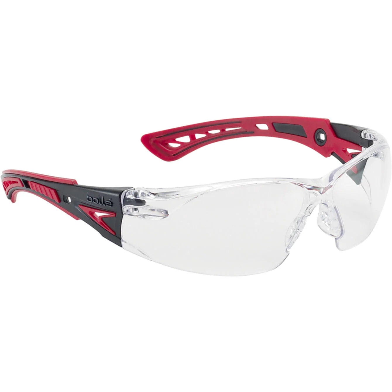 Bolle Rush+ Rimless Safety Glasses - Clear