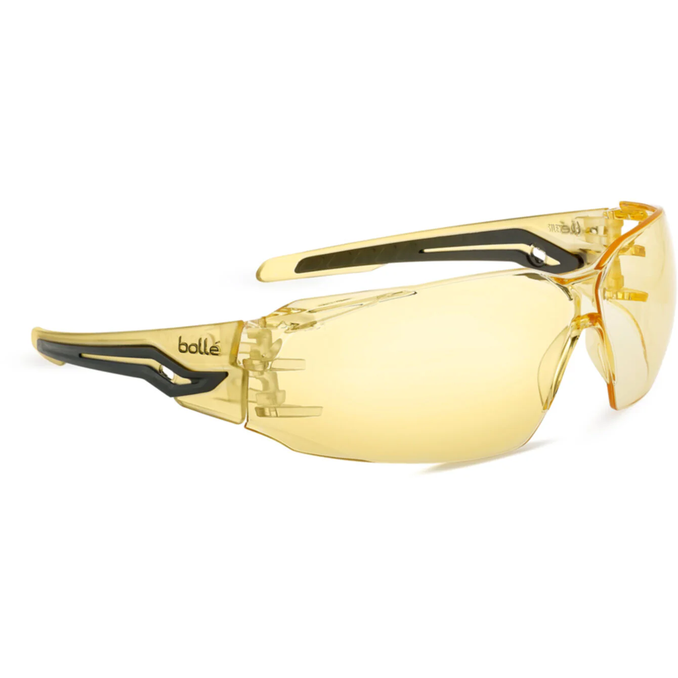Bolle Silex Rimless Safety Glasses - Yellow