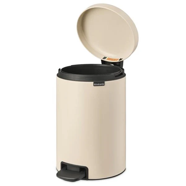 Brabantia 12 Litre Pedal Bin | Almond - Image 2