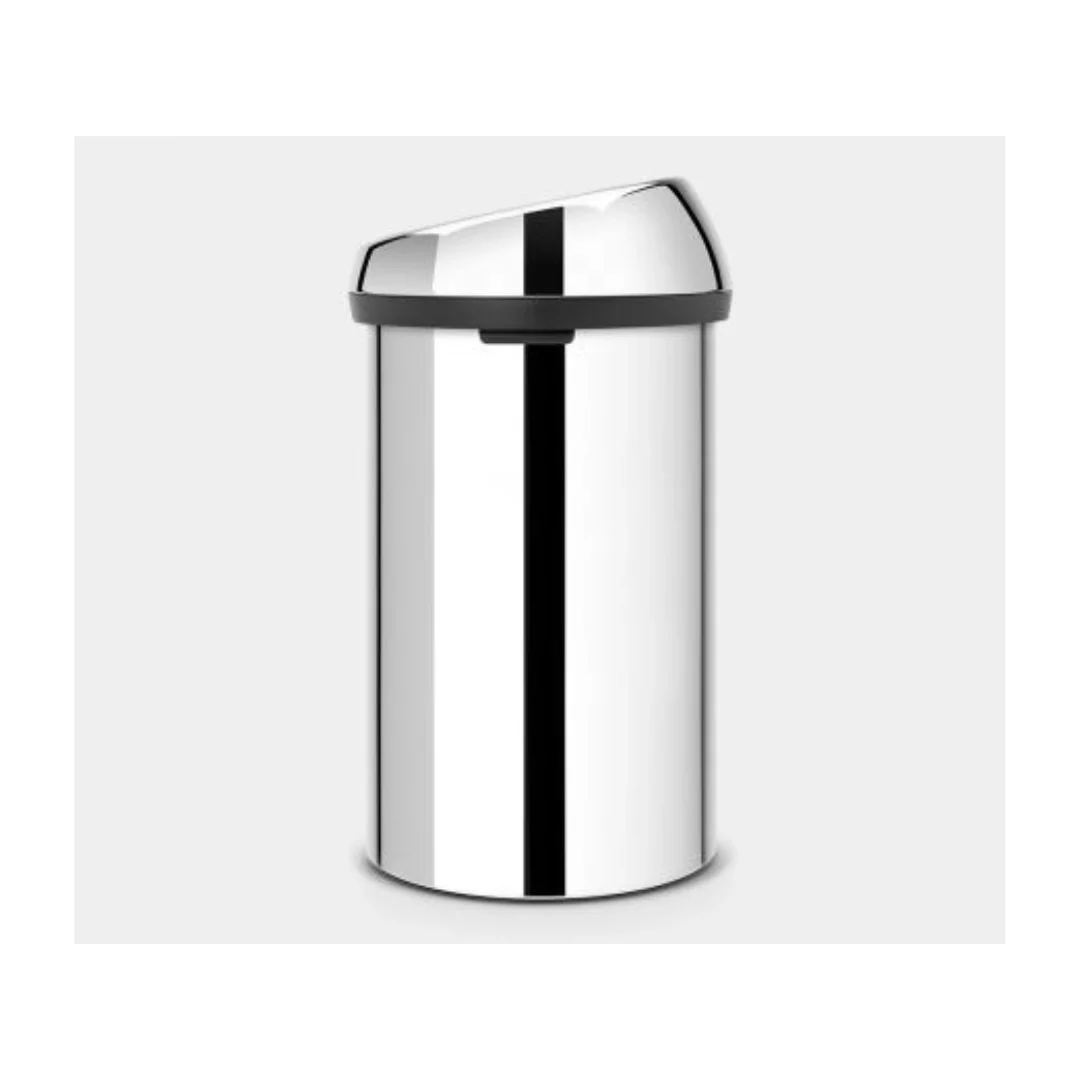 Brabantia TOUCH BIN 60 litre Brilliant Steel - Image 3