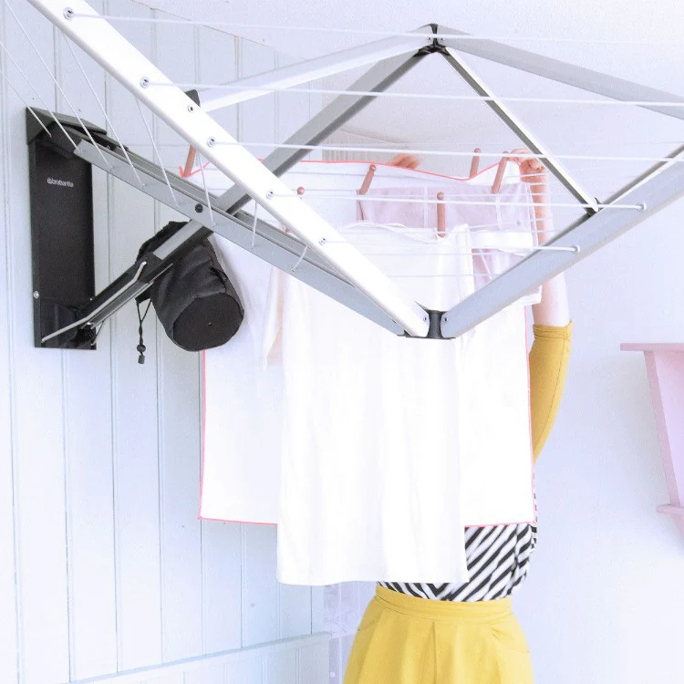 Brabantia WallFix Retractable Washing Line with Fabric Cover - Image 3