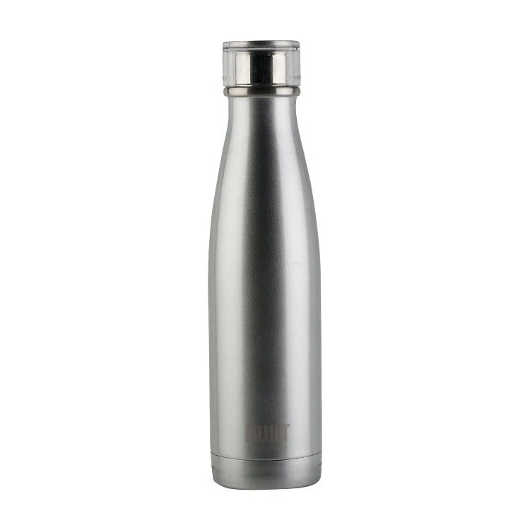 BUILT 480ml Double Walled Stainless Steel Water Bottle Silver - Image 2