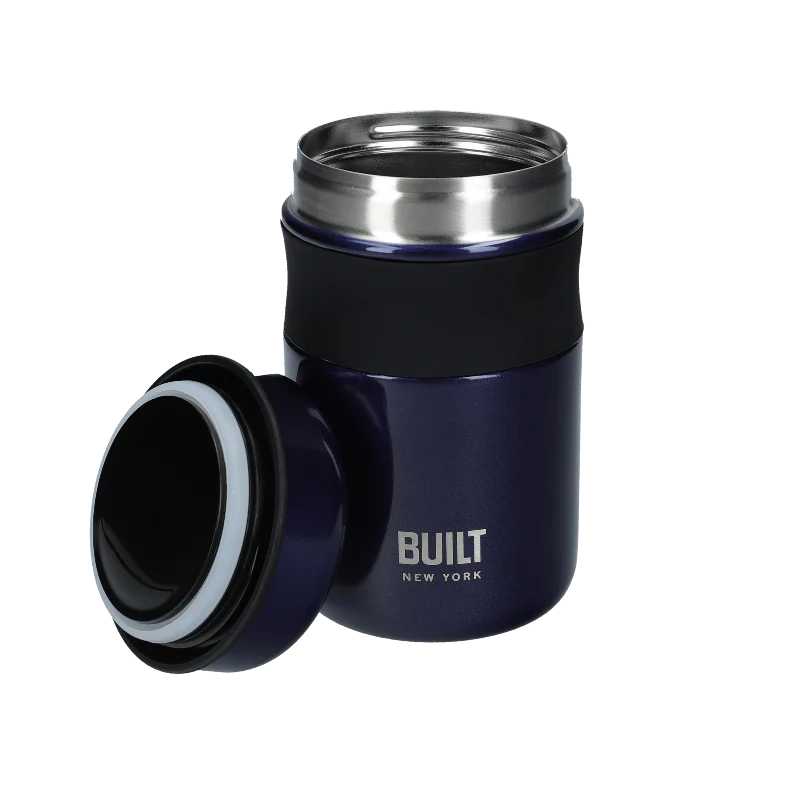 Built 490ml Midnight Blue Food Flask - Image 2
