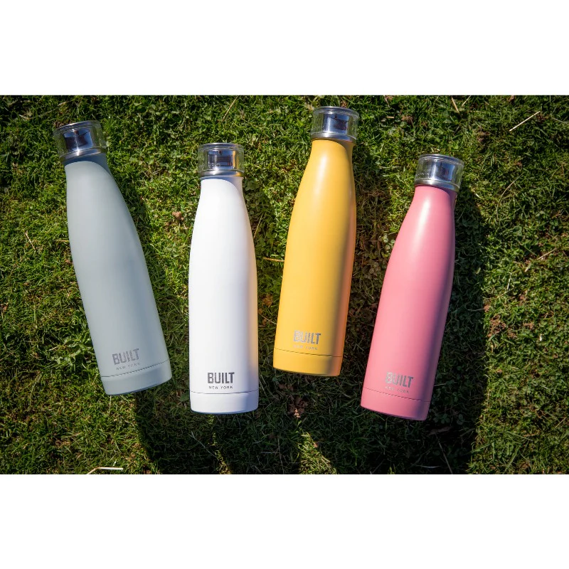 Built 500ml Double Walled Stainless Steel Water Bottle Storm Grey - Image 3