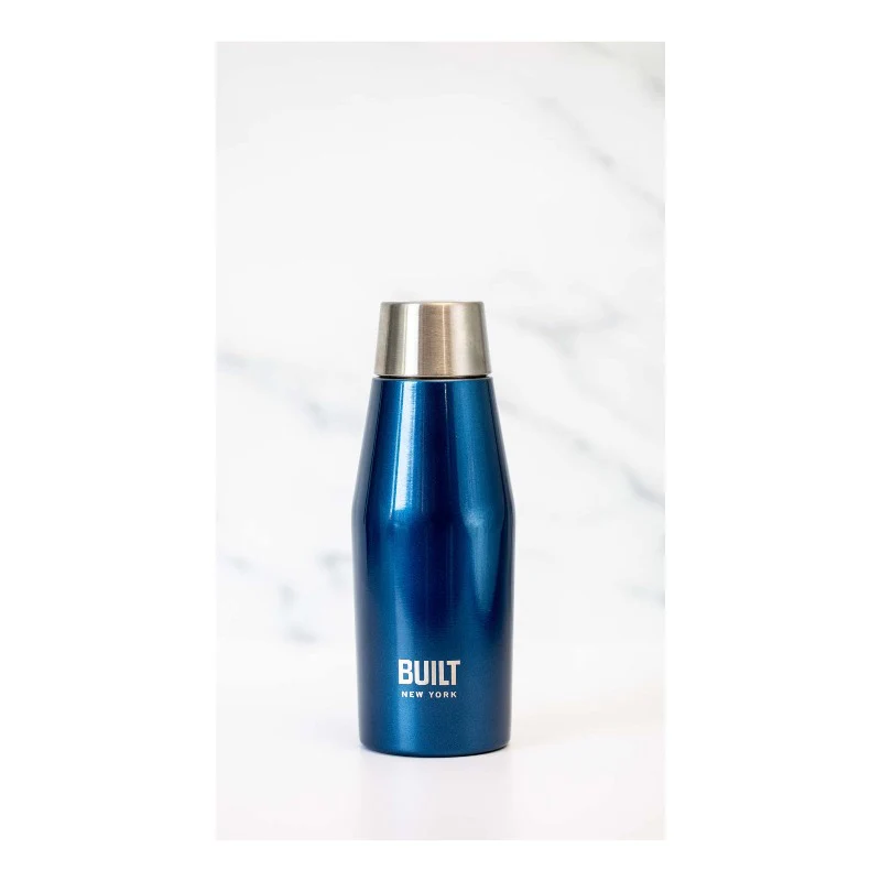 BUILT Apex 330ml Insulated Water Bottle - Midnight Blue - Image 2