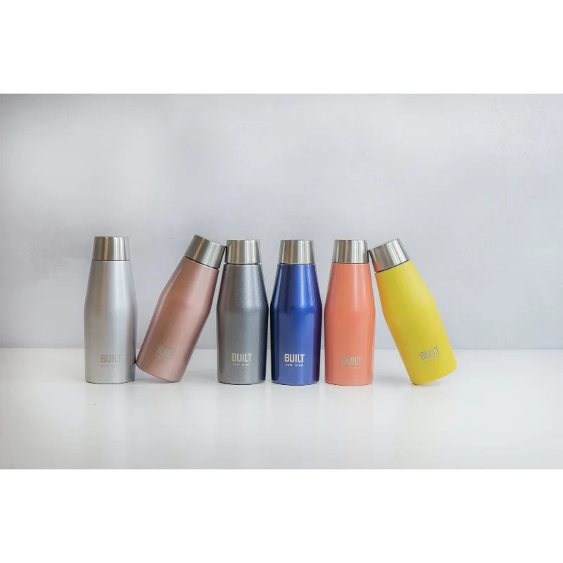 BUILT Apex 330ml Insulated Water Bottle - Midnight Blue - Image 4