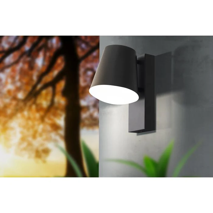 Caldiero Outdoor Wall Light – Modern Black - Image 2