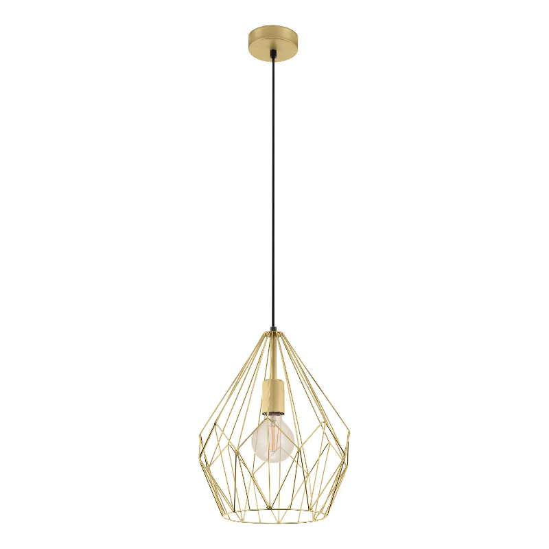 Carlton Pendant Ceiling Light – Gold Finish