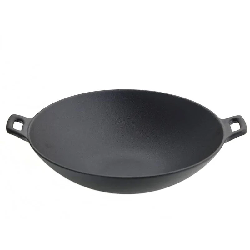 Cast Iron Wok 30cm