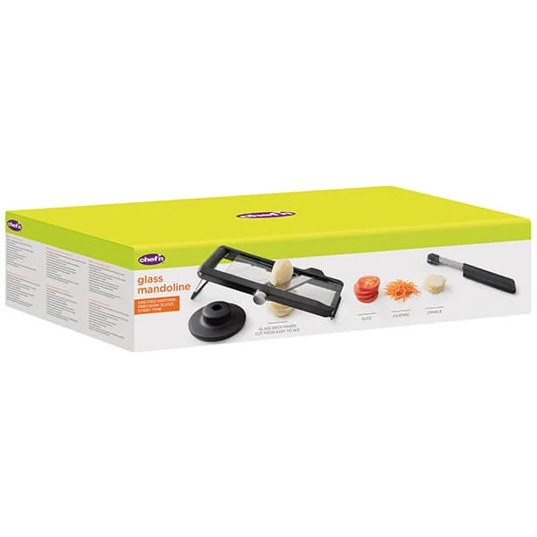 CFN 4 in 1 Glass Mandoline Anthracite - Image 4