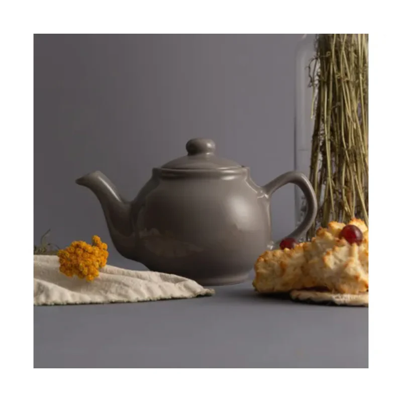 Charcoal 2 Cup Teapot - Image 2