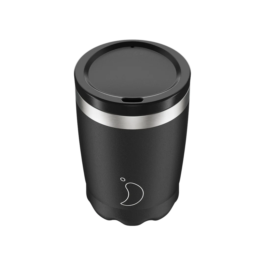 Chillys Coffee Cup Mono Black 340ml - Image 2