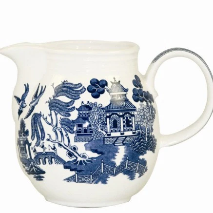 Blue Willow Milk Jug 30 Ounce