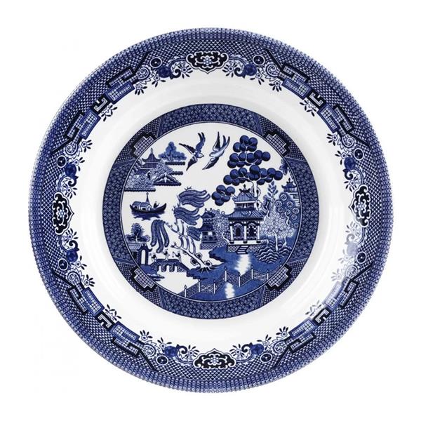 Blue Willow Pasta Dish 28.5Cm