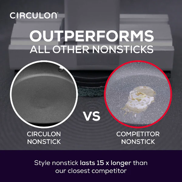 Circulon Style Non-Stick Stockpot & Lid - 7.6L - Image 3