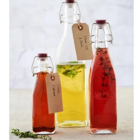 Kilner 550ml Square Clip Top Bottle - Image 3