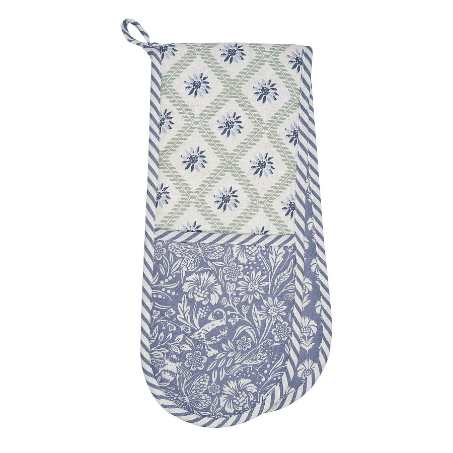 Ulster Weavers Coastal Treasures Double Oven Glove in Blue