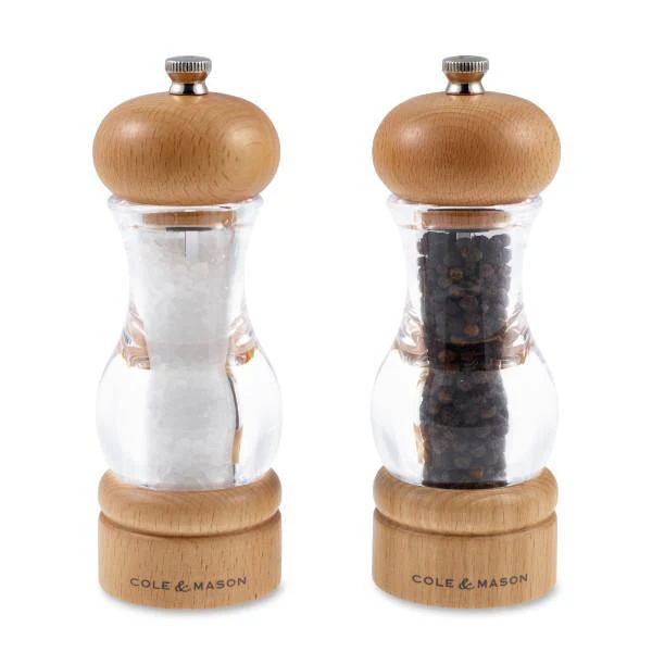 Cole & Mason 105 Beech Salt & Pepper Mill Set