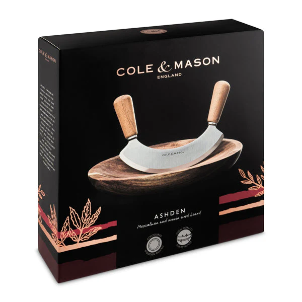 Cole & Mason Ashden Mezzaluna Herb & Chopping Board - Image 4