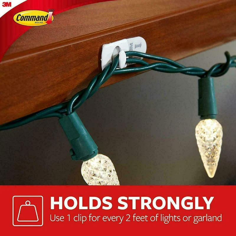 3M Command Decorating Clips - White - Image 2