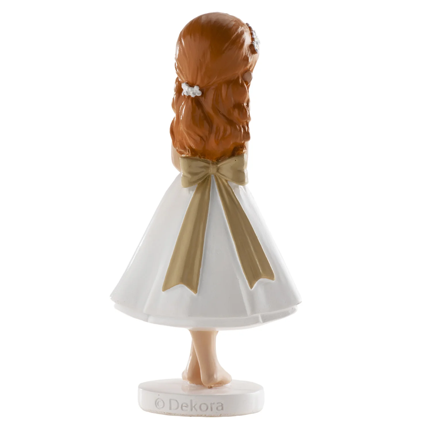 Communion Barefoot Girl Cake Topper 13cm - Image 4