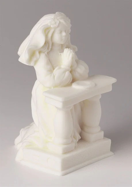 Communion Kneeling Girl Cake Decoration
