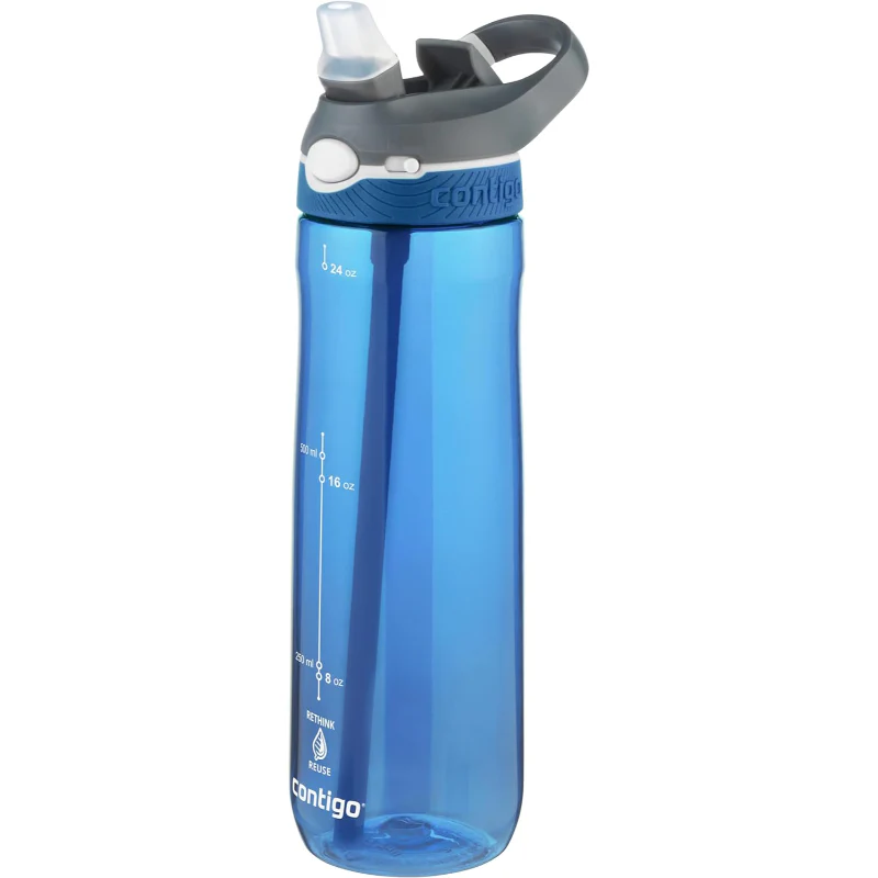 Contigo Ashland Tritan Renew Water Bottle 720ml Blue - Image 3