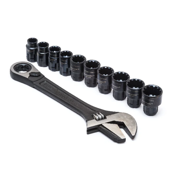 Crescent 11 Piece Pass Through Adjustable Wrench Set