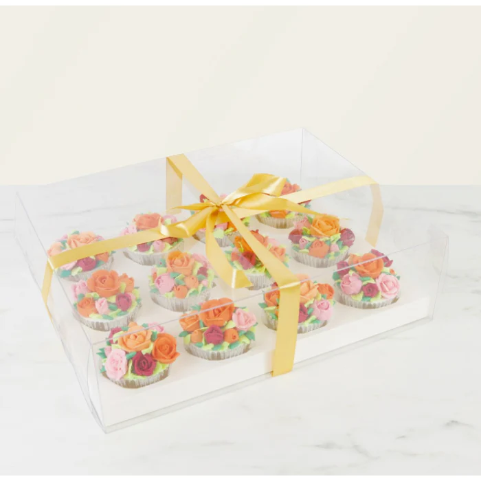 CRYSTAL CAKE BOX - 12 CUPCAKES - Image 3