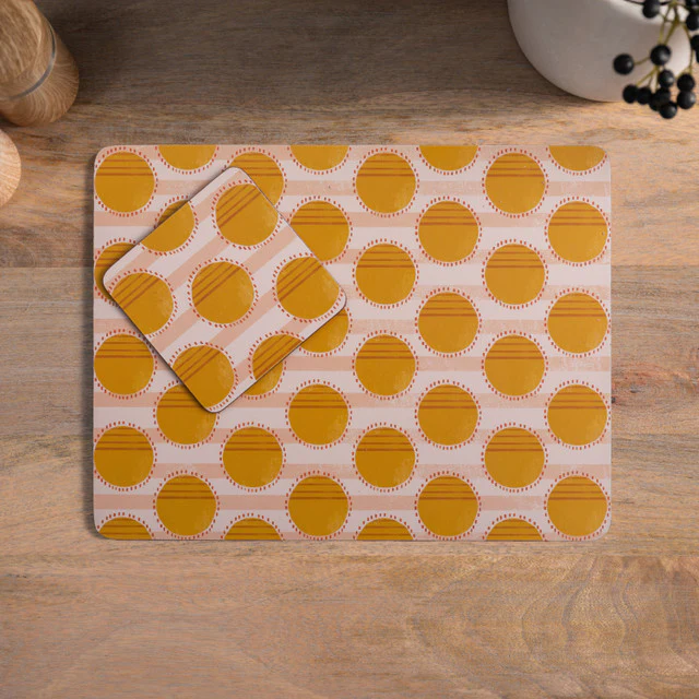 Creative Tops Spot Print Pack of 4 Premium Coasters - Image 3
