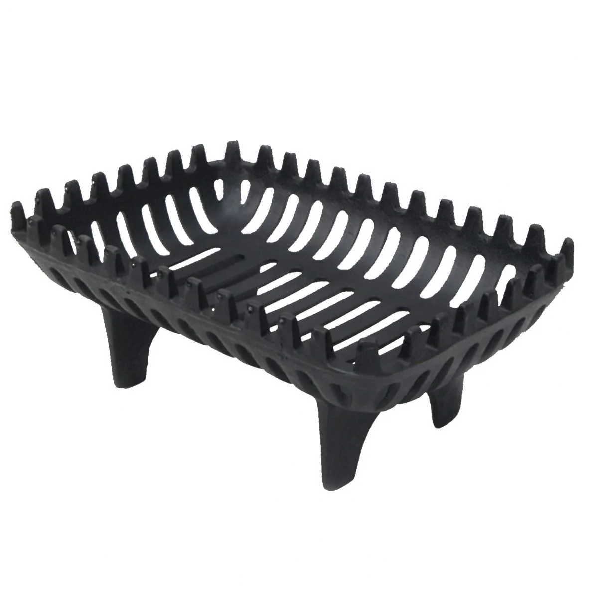 De Vielle Black 18 inch Fire Grate Basket