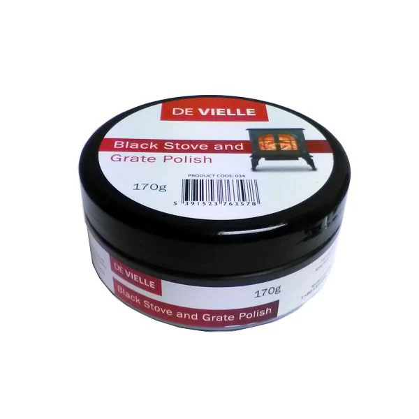 De Vielle Black Stove & Grate Polish 170g