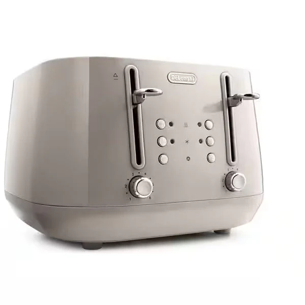De'Longhi Beige Eclettica 4 Slice Toaster - Image 4