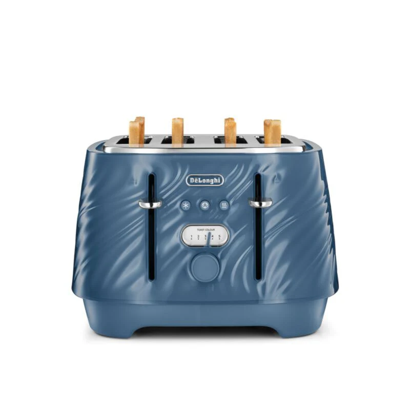 De'Longhi Blue Ballerina 4 Slice Toaster - Image 2