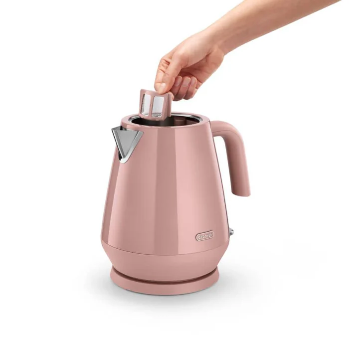 De'Longhi Eclettica Kettle Pink 1.7L - Image 3
