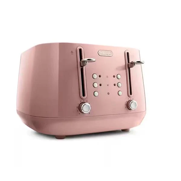 De'Longhi Pink Eclettica 4 Slice Toaster - Image 3