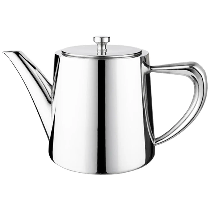 Cafe Ole Derwent Art Deco 0.7L Teapot - Mirror Polished