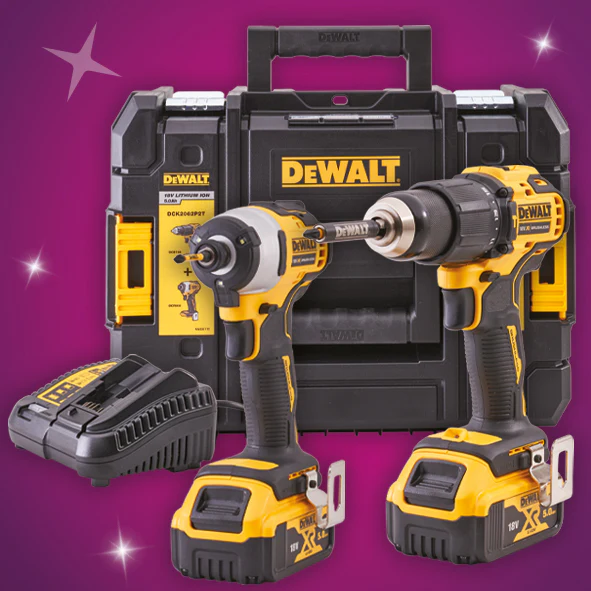 Dewalt 18V XR Brushless Combi Drill & Brushless Impact Driver Twin Pack - Image 2