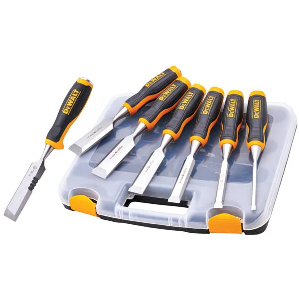 DeWalt 6 Piece Chisel Set With Free Chisel Knife
