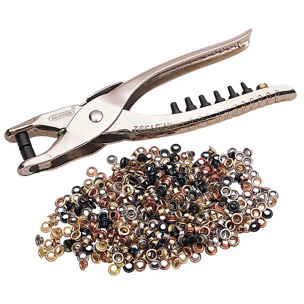 Draper Hole Punch and Eyelet Pliers Kit