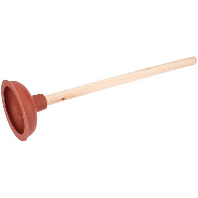 Draper Sink Plunger with Handle 135mm