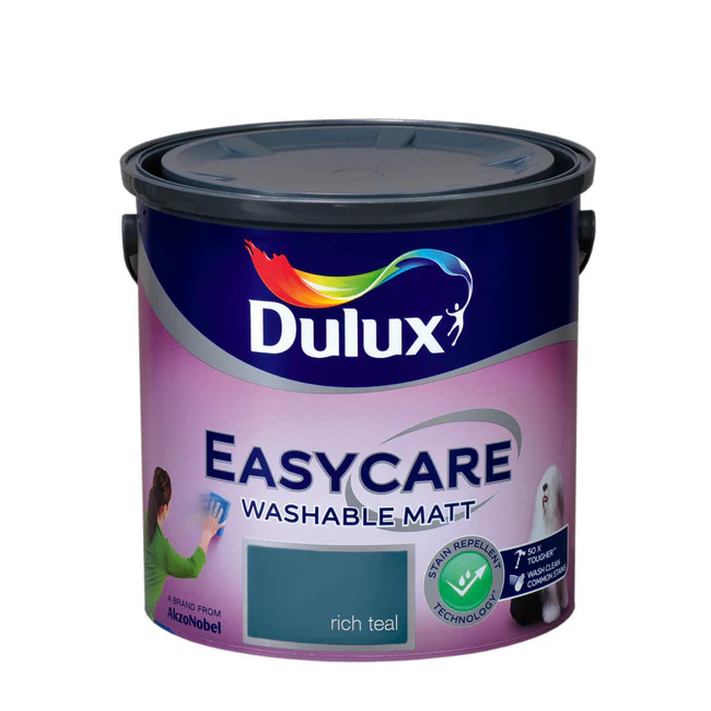Dulux Easycare Rich Teal 2.5L